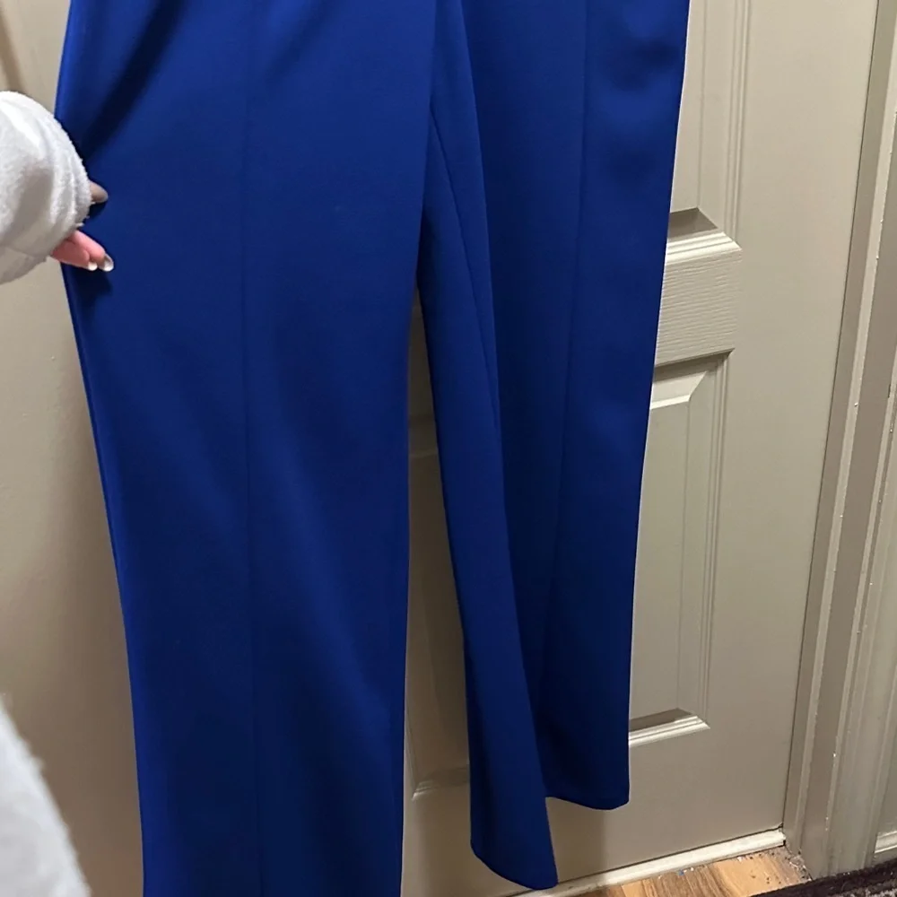 Calvin Klein Royal Blue Maxi Pantsuit